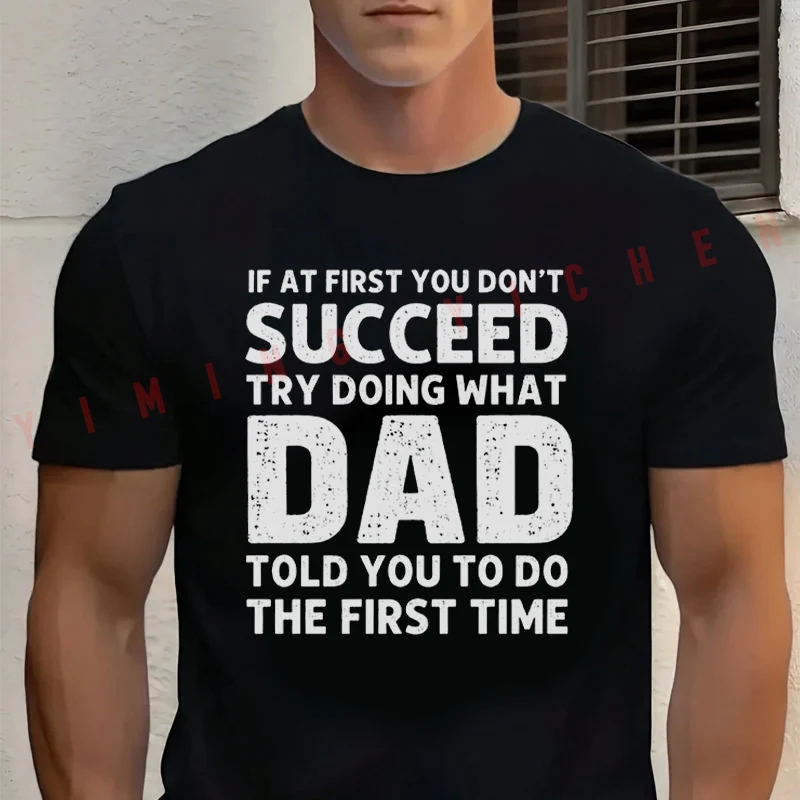 Men's Black Funny Dad Graphic Dad Told You Quote Motorcycle Cotton T-Shirt New Men's Casual O-neck Short Sleeve Tees
Men's Black Funny Dad Graphic Dad Told You Quote Motorcycle Cotton T-Shirt New Men's Casual O-neck Short Sleeve Tees
