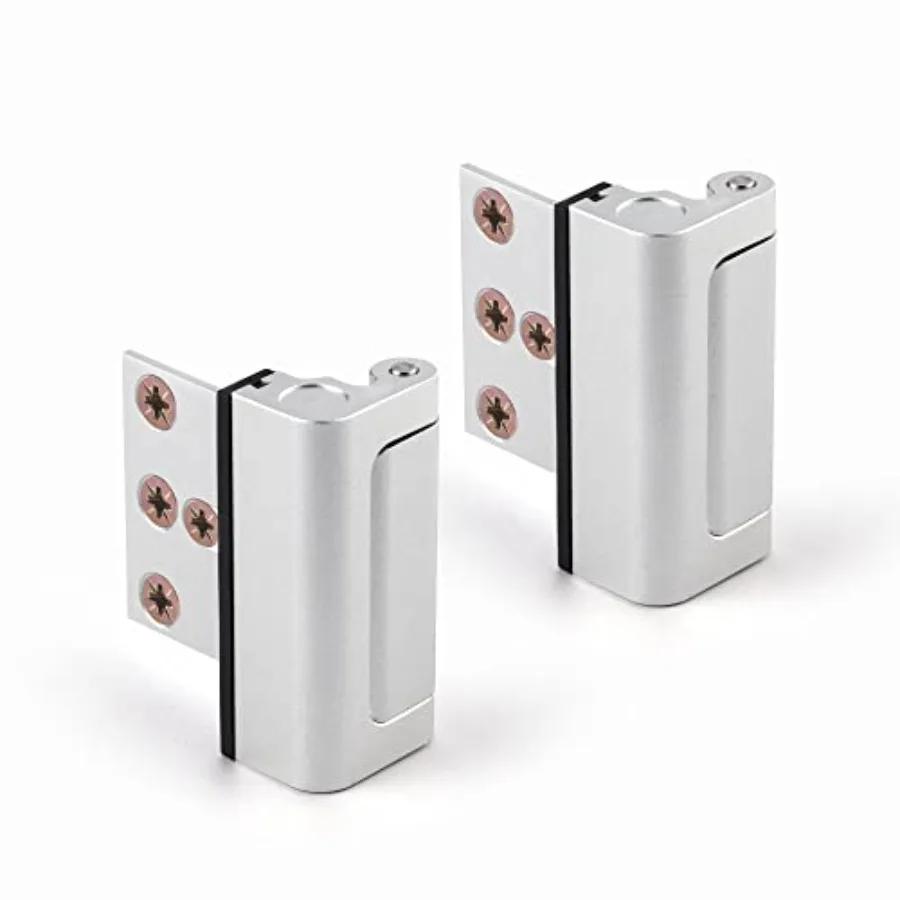 2Pack Door Lock for Home Security - Easy to Install Door Latch Device, Childproof Door Lock Defender, High Security to Home Pre
2Pack Door Lock for Home Security - Easy to Install Door Latch Device, Childproof Door Lock Defender, High Security to Home Pre