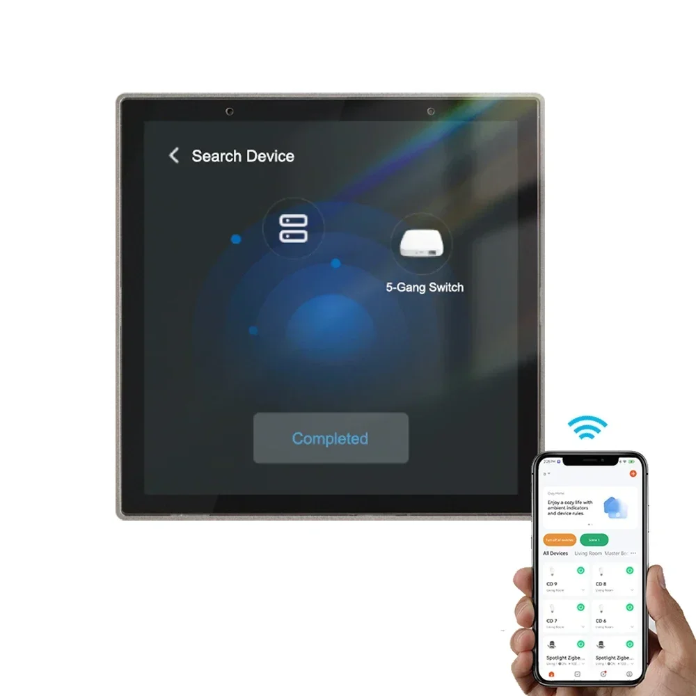 2025 Tuya Smart Home Zigbee 4 Inch Gateway Center Control Screen Smart Home Devices
2025 Tuya Smart Home Zigbee 4 Inch Gateway Center Control Screen Smart Home Devices