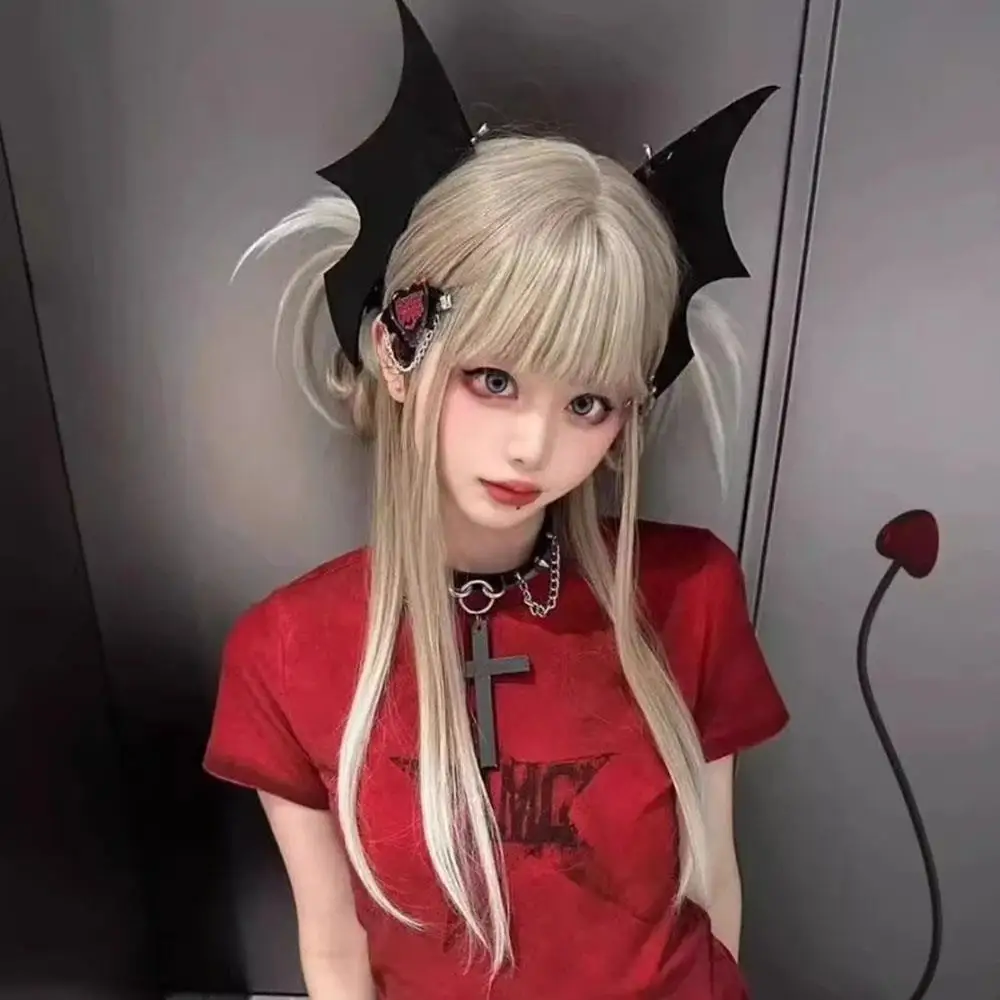 Dark Ins Cosplay Halloween Side Clips Party Decor Hairpin Bat Demon Hair Clip Vampire Devil Headwear Halloween Hair Accessory
Dark Ins Cosplay Halloween Side Clips Party Decor Hairpin Bat Demon Hair Clip Vampire Devil Headwear Halloween Hair Accessory