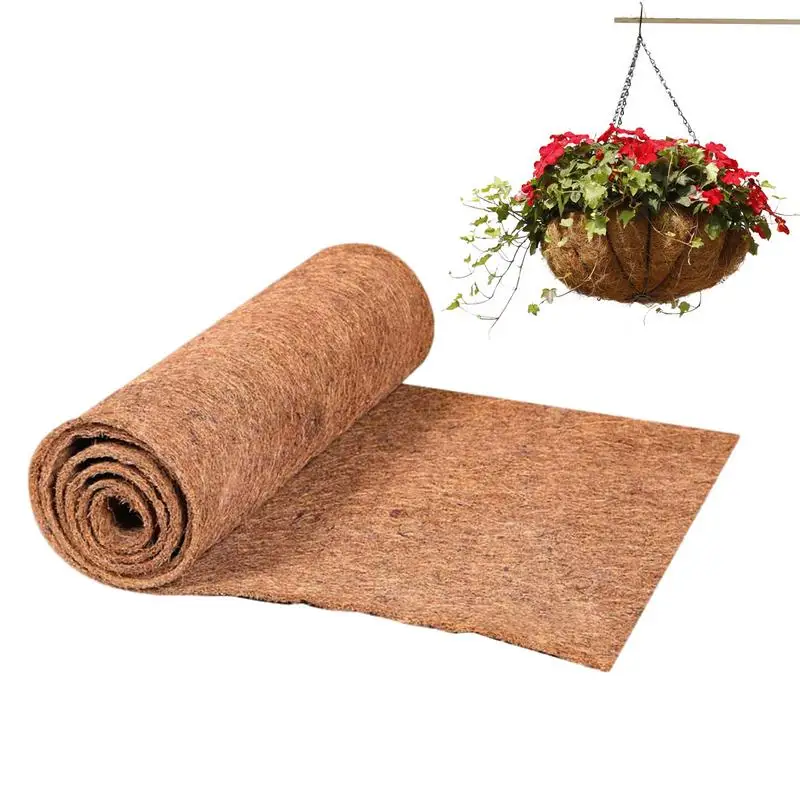 Coconut Liner Roll Plant Fiber Roll coconut Plant Fiber Roll Natural Reptile Carpet Mat Insulation Flowerpot Basket Liner
Coconut Liner Roll Plant Fiber Roll coconut Plant Fiber Roll Natural Reptile Carpet Mat Insulation Flowerpot Basket Liner