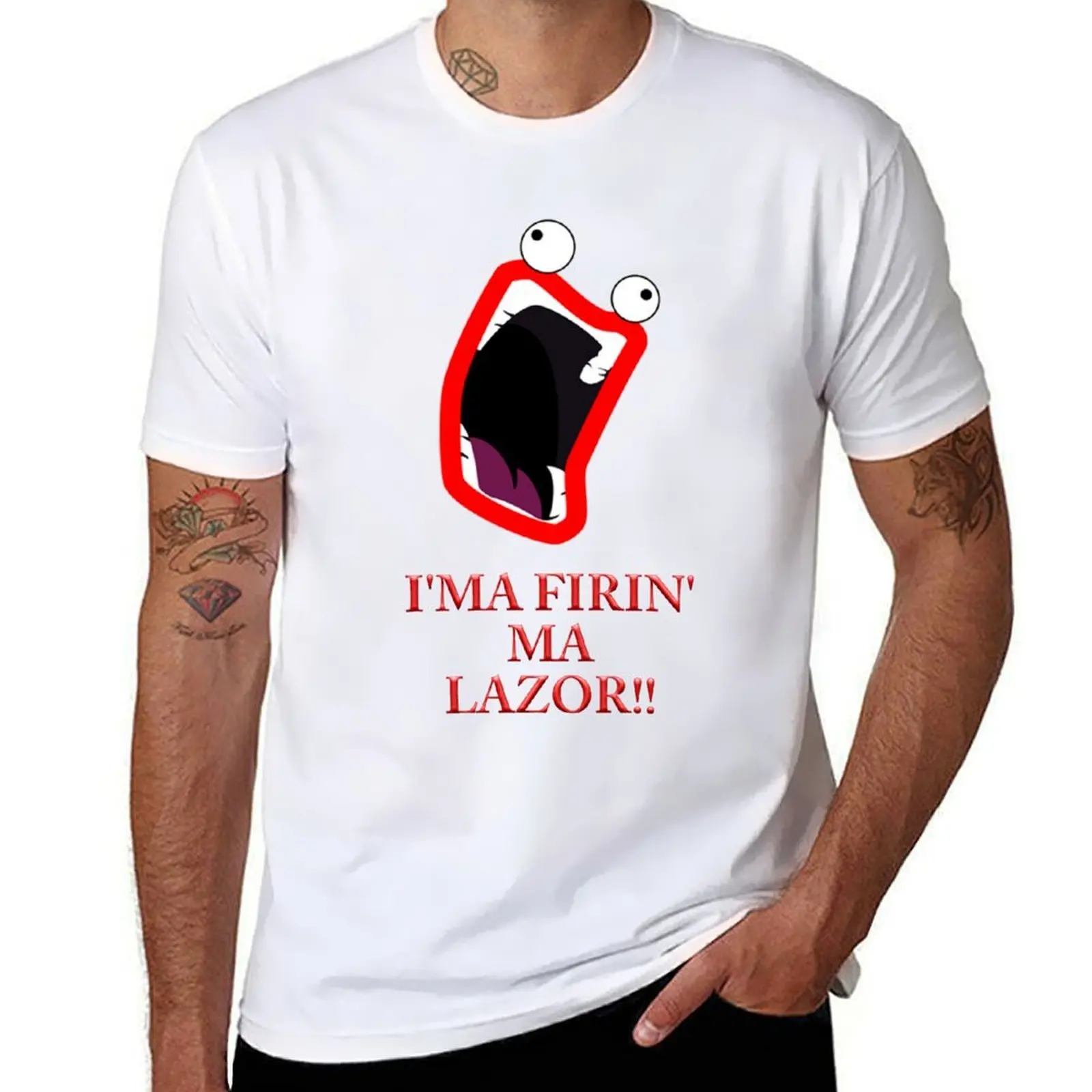 I'MA FIRIN' MA LAZOR!! T-Shirt t shirt man casual t shirts for man slim fit t shirt men 100% cotton luxury brand T-shirt
I'MA FIRIN' MA LAZOR!! T-Shirt t shirt man casual t shirts for man slim fit t shirt men 100% cotton luxury brand T-shirt