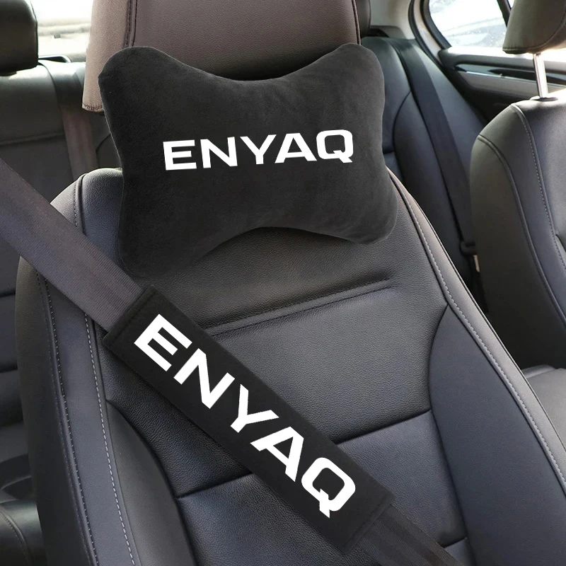 Car Seat Belt Shoulder Cushion Pad Protection Auto Logo Headrest Neck Support Pillow For Skoda Enyaq iv coupe iv80 Accessories
Car Seat Belt Shoulder Cushion Pad Protection Auto Logo Headrest Neck Support Pillow For Skoda Enyaq iv coupe iv80 Accessories