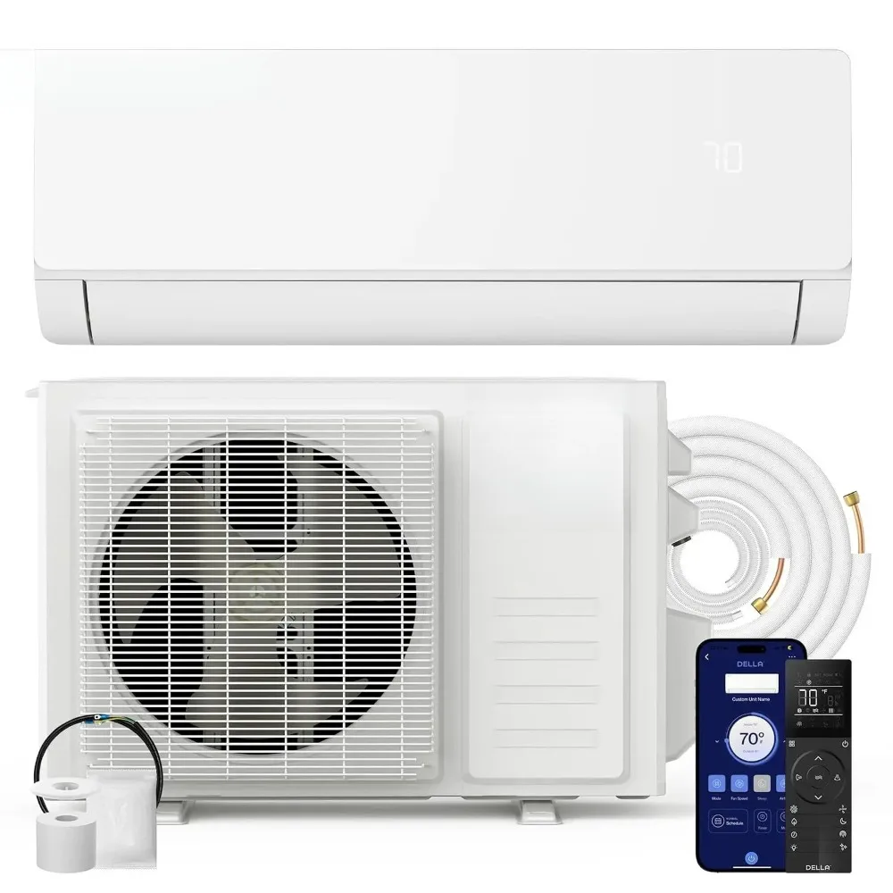 Vita Series 24000 BTU Mini Split Air Conditioner, Energy Efficient, 20 SEER2 230V, Cools up to 1500 Sq. Ft,2 Ton, Customized
Vita Series 24000 BTU Mini Split Air Conditioner, Energy Efficient, 20 SEER2 230V, Cools up to 1500 Sq. Ft,2 Ton, Customized
