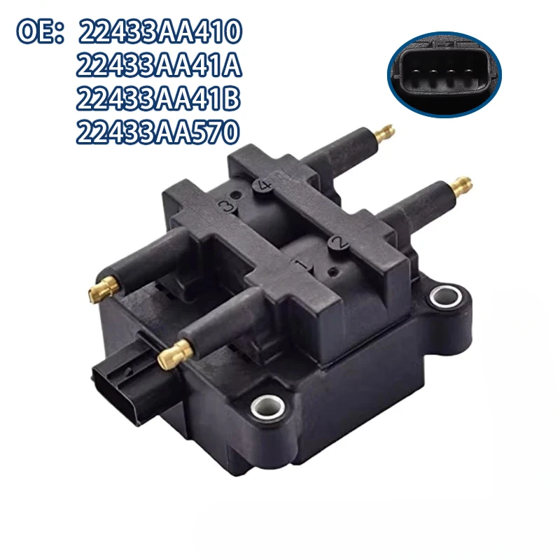 Car Engine Ignition Coil 22433AA410 22433AA41A 22433AA41B 22433AA570 For Subaru Baja Forester Impreza LEGACY OUTBACK 22433AA57A
Car Engine Ignition Coil 22433AA410 22433AA41A 22433AA41B 22433AA570 For Subaru Baja Forester Impreza LEGACY OUTBACK 22433AA57A