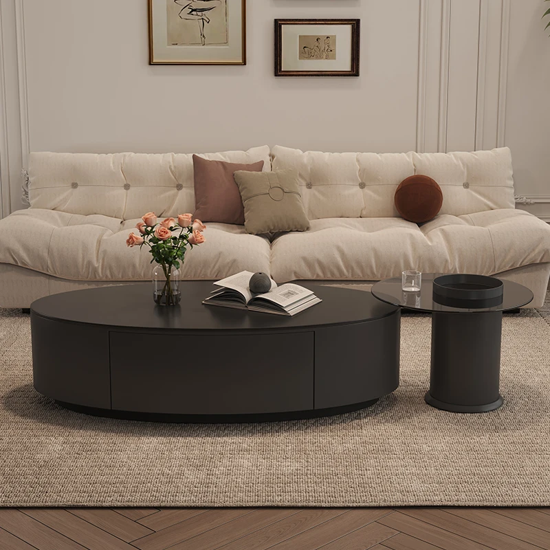 Oval shaped rock slab tea table, small-sized household living room, Italian style storage, simple and creative tea table
Oval shaped rock slab tea table, small-sized household living room, Italian style storage, simple and creative tea table