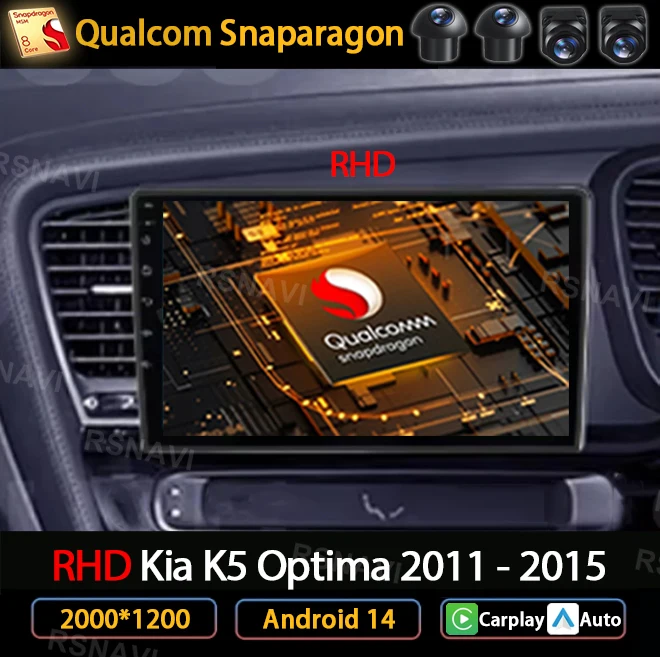 RHD Andoird 14 Car Radio For Kia K5 Optima 2011 - 2015 DSP 4G LTE Multimedia Viedo Player 2DIN Stereo DVD Navigation 5G WIFI BT
RHD Andoird 14 Car Radio For Kia K5 Optima 2011 - 2015 DSP 4G LTE Multimedia Viedo Player 2DIN Stereo DVD Navigation 5G WIFI BT