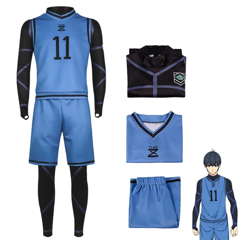 Anime Blue Lock Cosplay Chigiri Hyoma Bachira Meguru Kunigami Rensuke Isagi Yoichi Cosplay Costume Unisex Jersey Jumpsuit Outfit
Anime Blue Lock Cosplay Chigiri Hyoma Bachira Meguru Kunigami Rensuke Isagi Yoichi Cosplay Costume Unisex Jersey Jumpsuit Outfit