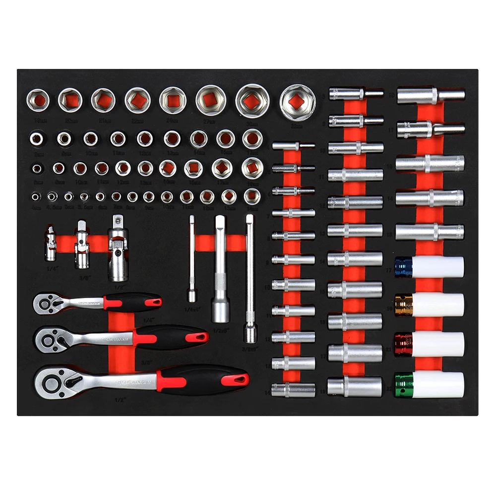 2026 Professional 258pcs CRV Metal Auto Repair Hand Tool Sets Ready to Ship for Garages & Workshops OEM & OBM Customized Support
2026 Professional 258pcs CRV Metal Auto Repair Hand Tool Sets Ready to Ship for Garages & Workshops OEM & OBM Customized Support