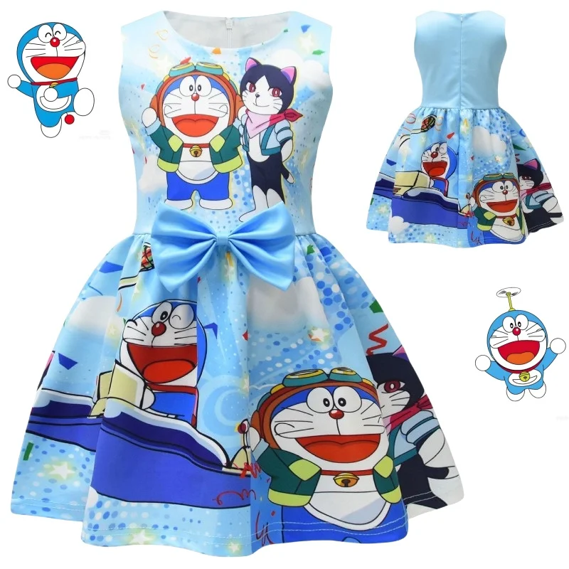 Милые платья с аниме-периферой Doraemon Dorami, летние модные тенденции, юбки без рукавов, качественные платья для дня рождения для девочек
Милые платья с аниме-периферой Doraemon Dorami, летние модные тенденции, юбки без рукавов, качественные платья для дня рождения для девочек