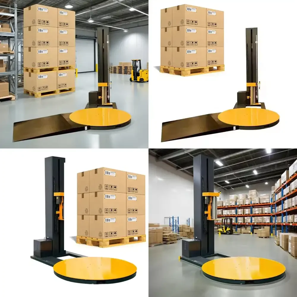 Fully Automatic Pallet Wrapping Machine
Fully Automatic Pallet Wrapping Machine