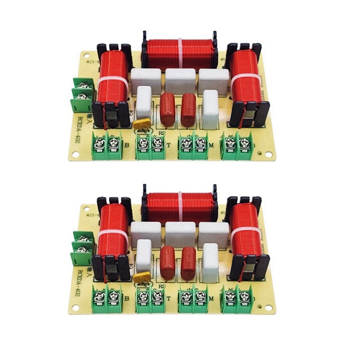ABLG 2pcs Crossover High Mid Low Frequency Speaker DIY Audio Splitter for Home Speaker Upgrade
ABLG 2pcs Crossover High Mid Low Frequency Speaker DIY Audio Splitter for Home Speaker Upgrade