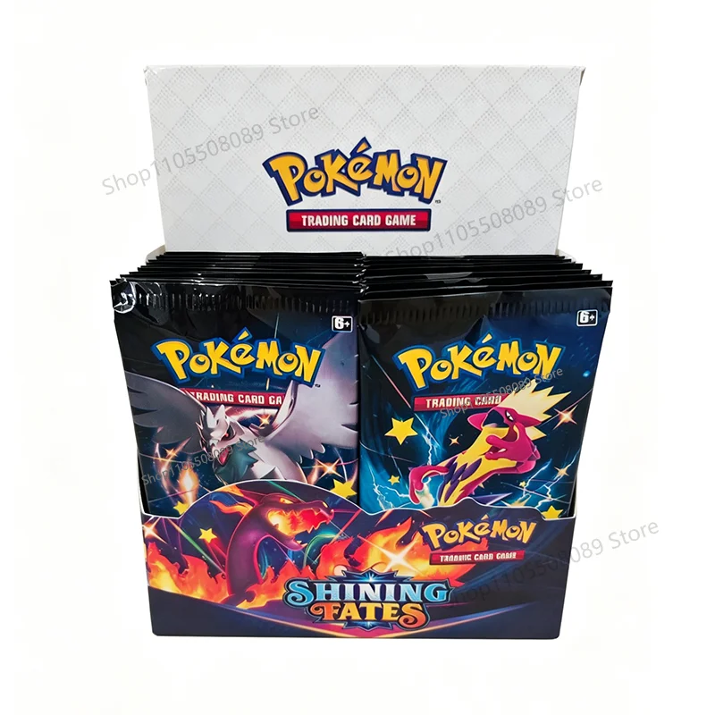 Pokemon TCG Shining Fates 360Pcs English Version Booster Box Trading Card Game Children Collectible Pokemon Cards Toy Gifts
Pokemon TCG Shining Fates 360Pcs English Version Booster Box Trading Card Game Children Collectible Pokemon Cards Toy Gifts