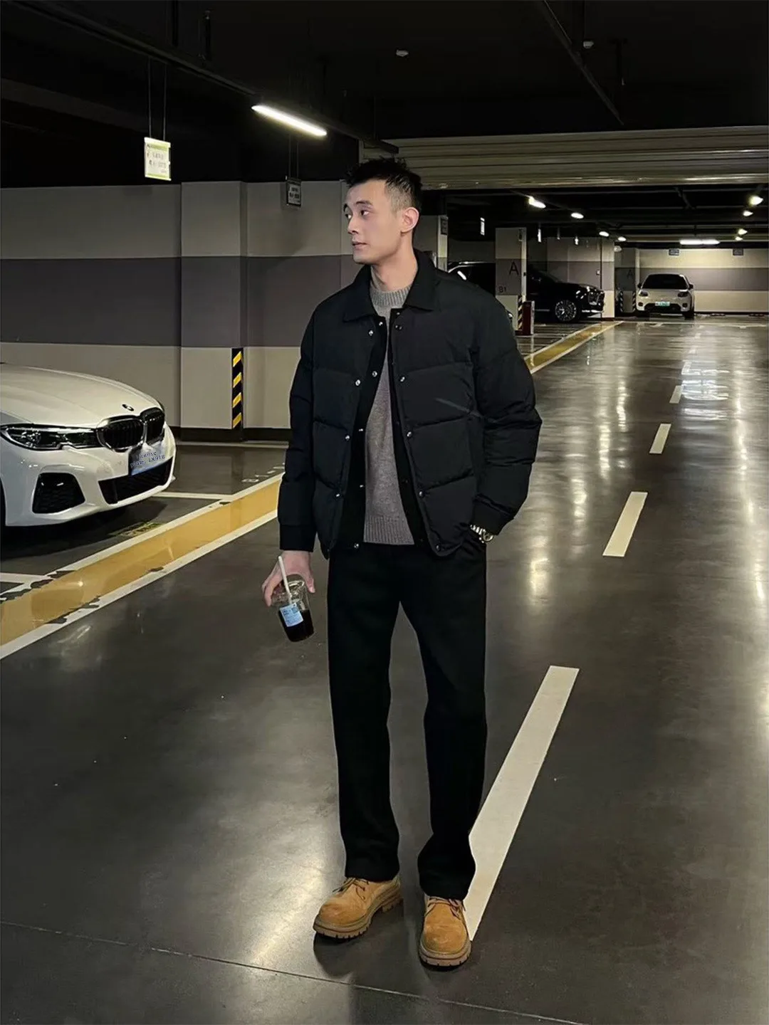 Warm Knitted Patchwork Men's down Jaet Stand Collar Faionable Cold-resistant Outerwear Trendy Winter Coat with Button Clo...
Warm Knitted Patchwork Men's down Jaet Stand Collar Faionable Cold-resistant Outerwear Trendy Winter Coat with Button Clo...