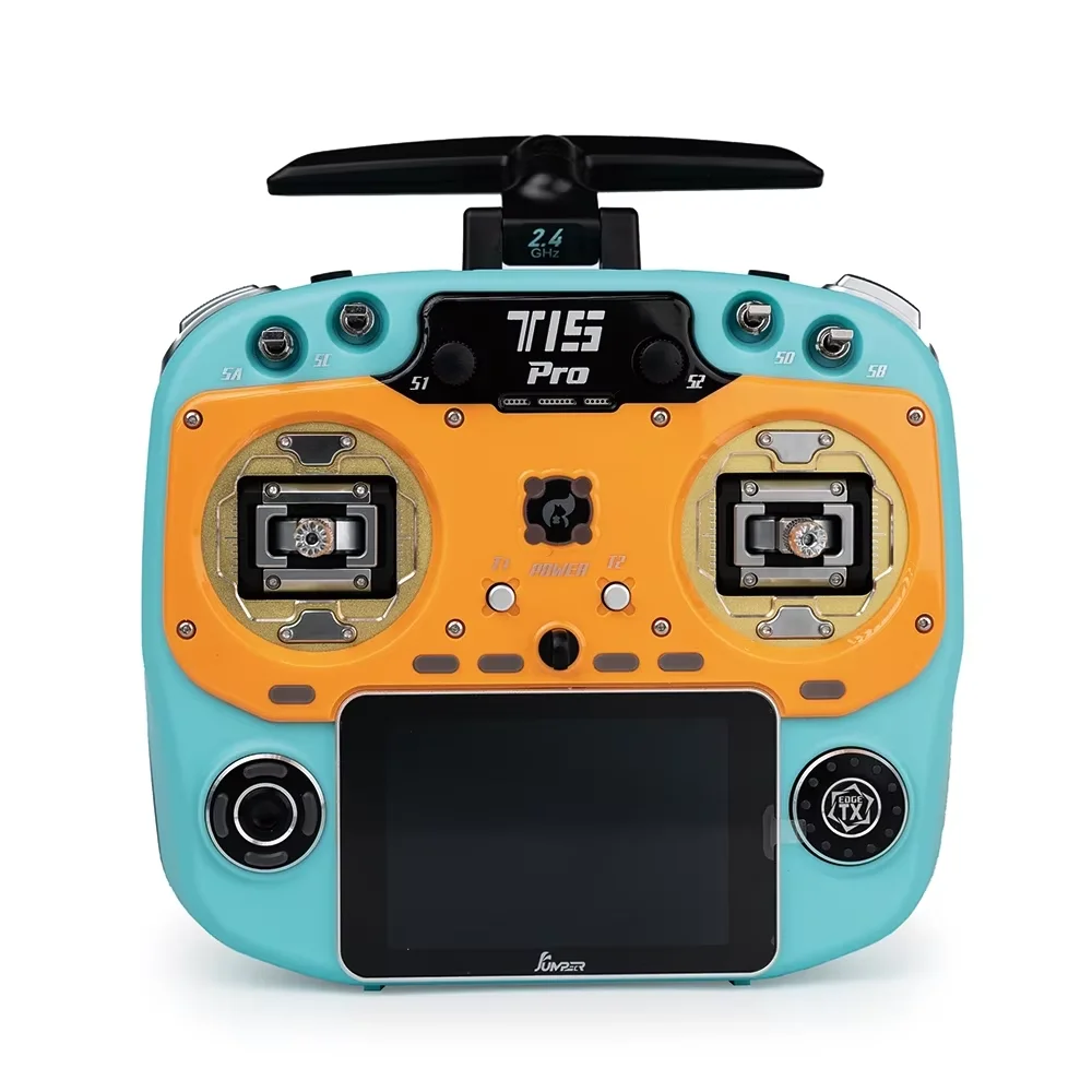 Радиопередатчик Jumper T15 PRO 2.4ГГц ELRS с датчиком Холла, цветным дисплеем и большой дальностью действия для FPV-дронов
Радиопередатчик Jumper T15 PRO 2.4ГГц ELRS с датчиком Холла, цветным дисплеем и большой дальностью действия для FPV-дронов