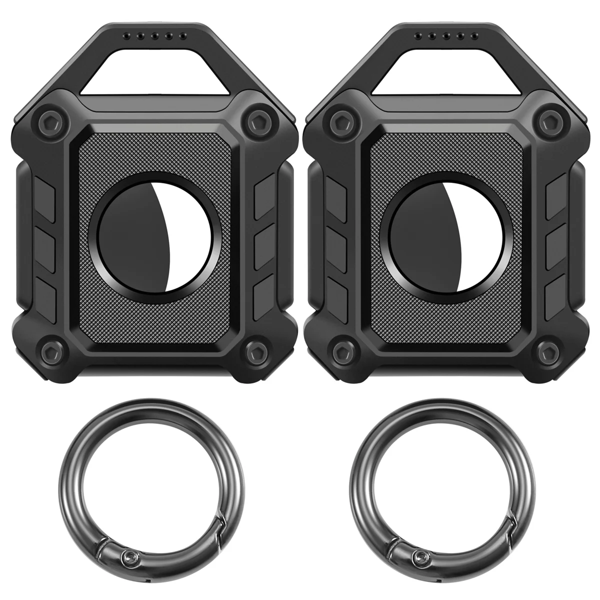 New 2 Pack Keychain Holder Case for Airtags ,for Luggage, Keys, Bags, Dog Pet Collar
New 2 Pack Keychain Holder Case for Airtags ,for Luggage, Keys, Bags, Dog Pet Collar