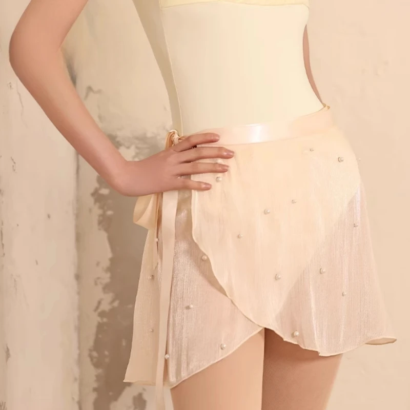 2025 New One-piece Beaded Gauze Skirt for Women Ballet Hip Towel Adult Dance Short Skirt Female Gymnastics Training Dancewear
2025 New One-piece Beaded Gauze Skirt for Women Ballet Hip Towel Adult Dance Short Skirt Female Gymnastics Training Dancewear