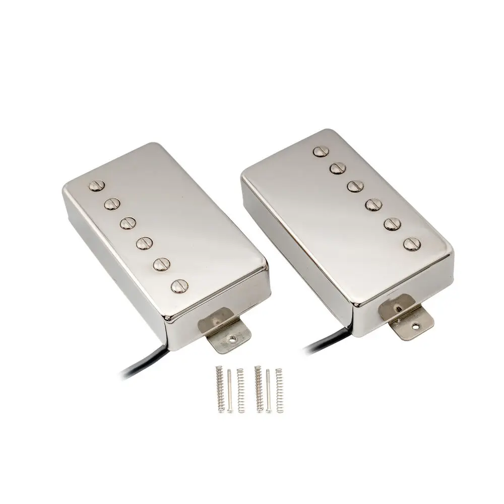 LPA210 Nickel Alnico 5 Covered Humbucker Pickups Set
LPA210 Nickel Alnico 5 Covered Humbucker Pickups Set