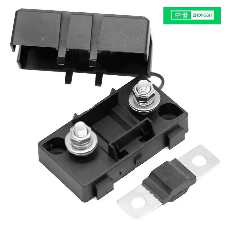 ANS - H 30A 60A 80A 100A 200A Automotive Heavy Duty Single Mount Ine MIDI Fuse Holder For Marine Trucks RV Vehicles Boat
ANS - H 30A 60A 80A 100A 200A Automotive Heavy Duty Single Mount Ine MIDI Fuse Holder For Marine Trucks RV Vehicles Boat
