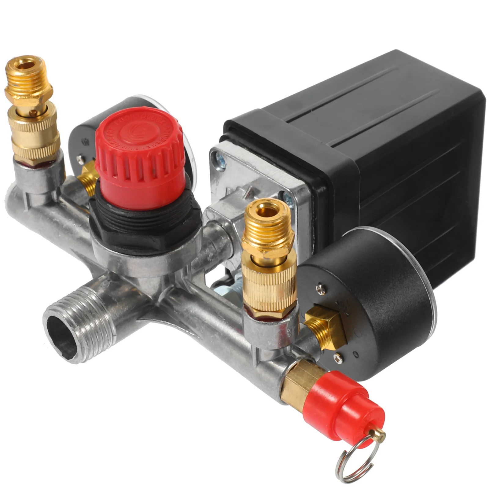 1Pcs Pressure Switch Bracket Single-Hole Pressure Reducing Valve with Clear Barometers for Reliable Safety Relief Performance
1Pcs Pressure Switch Bracket Single-Hole Pressure Reducing Valve with Clear Barometers for Reliable Safety Relief Performance