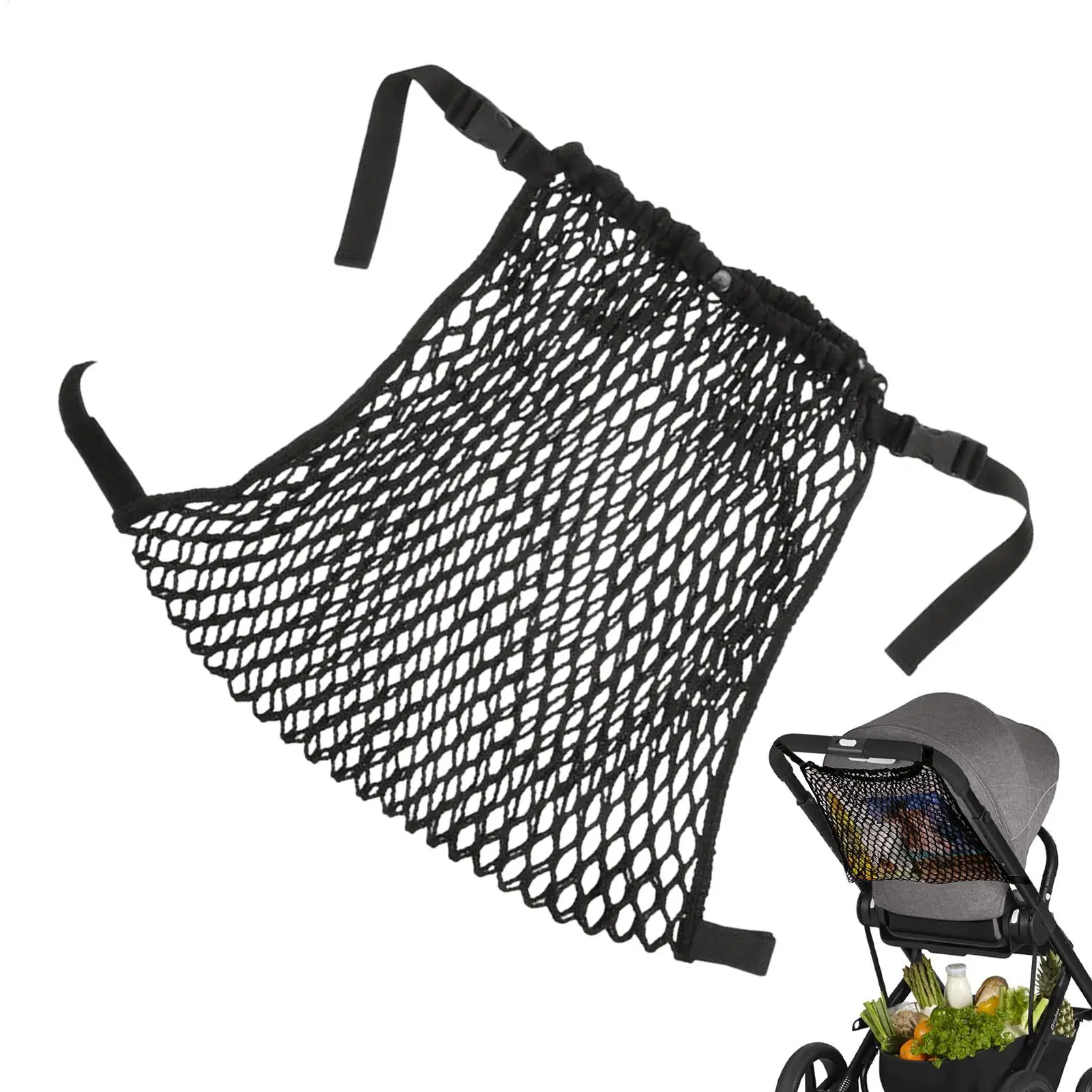 Stroller Organizer Bag Stroller Storage Bag Adjustable Pushchair Mesh Pocket Snack Container For Outdoor Walks Diaper Grocery
Stroller Organizer Bag Stroller Storage Bag Adjustable Pushchair Mesh Pocket Snack Container For Outdoor Walks Diaper Grocery