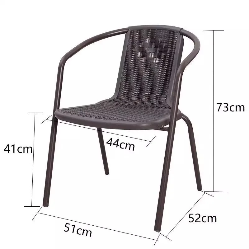 Back chair Imitation rattan chair Household dining chair Enclosure Office Conference Balcony
Back chair Imitation rattan chair Household dining chair Enclosure Office Conference Balcony