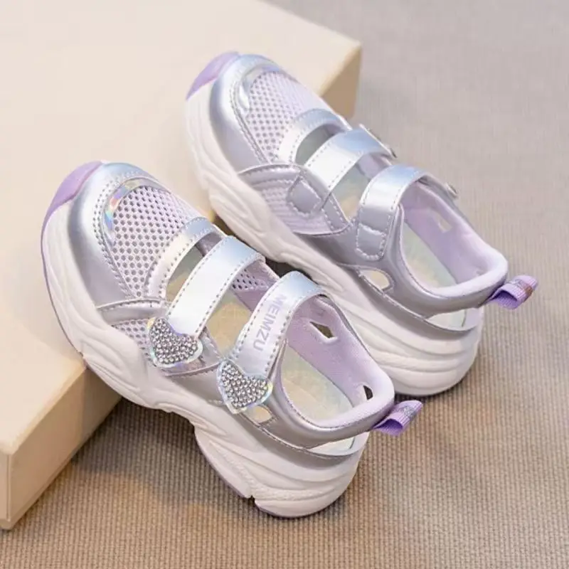 Summer New Girls Mesh Hollow Out Casual Sneakers Thick Sole Non Slip Lightweight Breathable Fashionable Velcro Sports Sandals
Summer New Girls Mesh Hollow Out Casual Sneakers Thick Sole Non Slip Lightweight Breathable Fashionable Velcro Sports Sandals