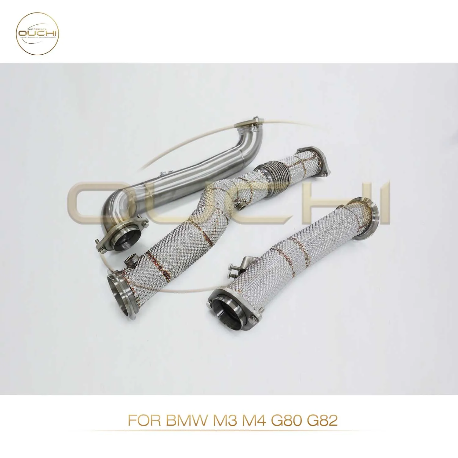 Ouchi Factory direct sales Downpipe Front Pipe for BMW M3 M4 G80 G82 Performance Exhaust System Upgrade Part
Ouchi Factory direct sales Downpipe Front Pipe for BMW M3 M4 G80 G82 Performance Exhaust System Upgrade Part