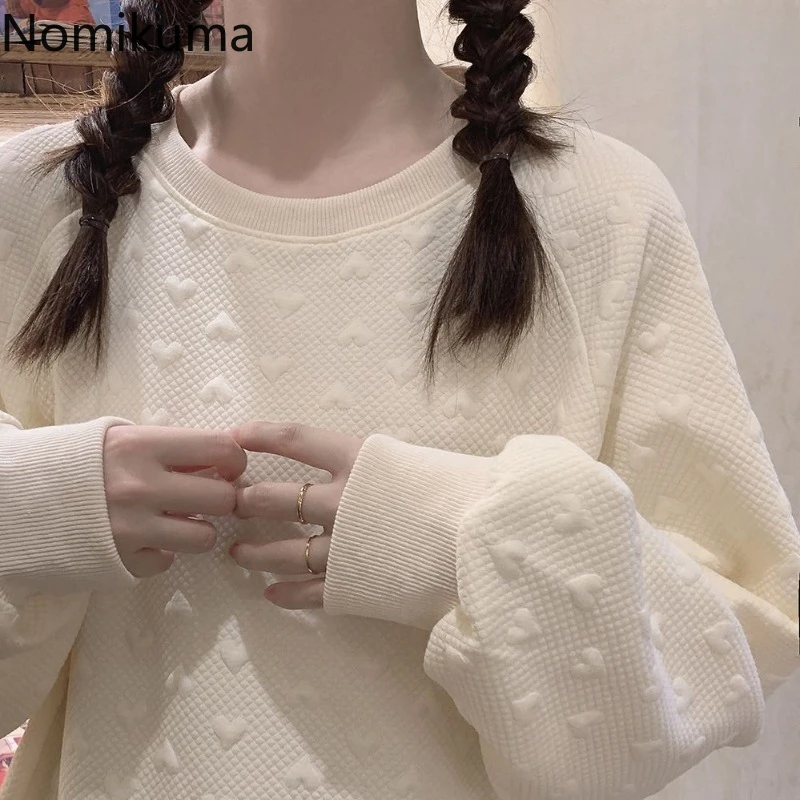 Korean Hoodies 2025 Women Clothes O-neck Long Sleeve Thicked Sweatshirts Ropa Mujer Casual Fashion Hoodie Oversized Tops 63c902
Korean Hoodies 2025 Women Clothes O-neck Long Sleeve Thicked Sweatshirts Ropa Mujer Casual Fashion Hoodie Oversized Tops 63c902