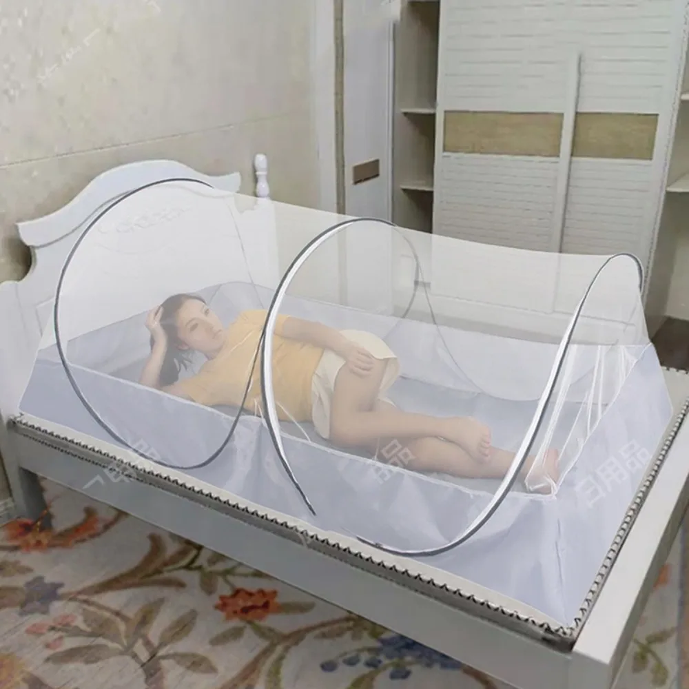 Indoor Without Installation Breathable Mosquito Net Travel Portable Mesh Fabric Mosquito Mask Outdoor Picnic General Fold Tent
Indoor Without Installation Breathable Mosquito Net Travel Portable Mesh Fabric Mosquito Mask Outdoor Picnic General Fold Tent
