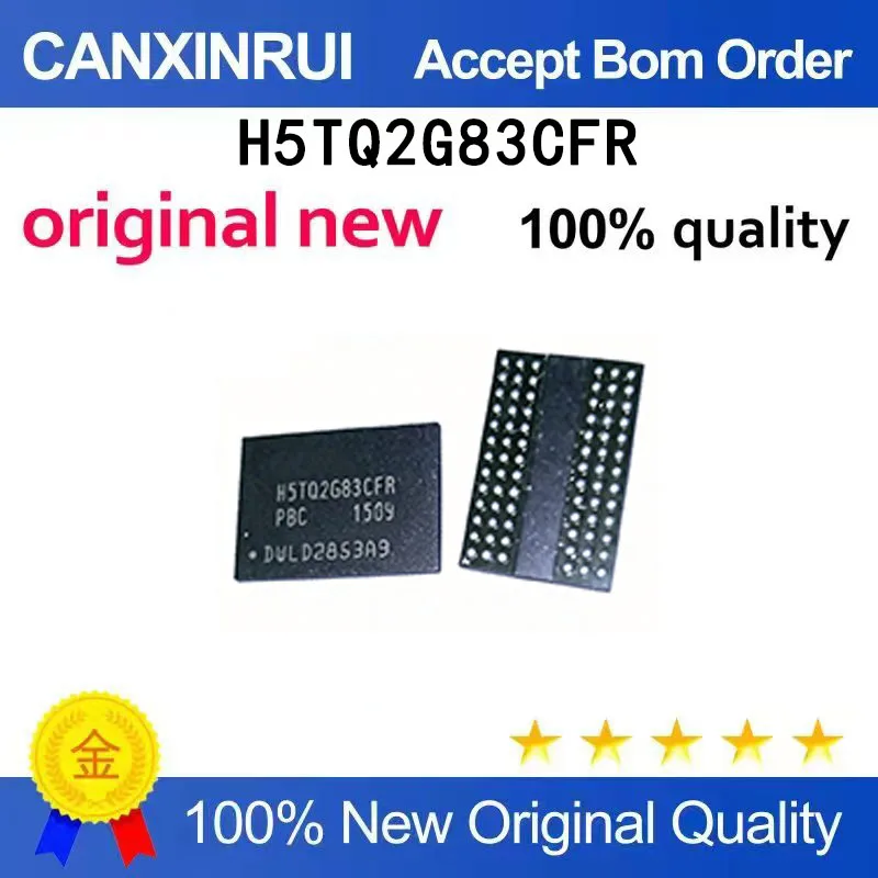 (5-100 PCS) Brand new original H5TQ2G83CFR PBC
(5-100 PCS) Brand new original H5TQ2G83CFR PBC