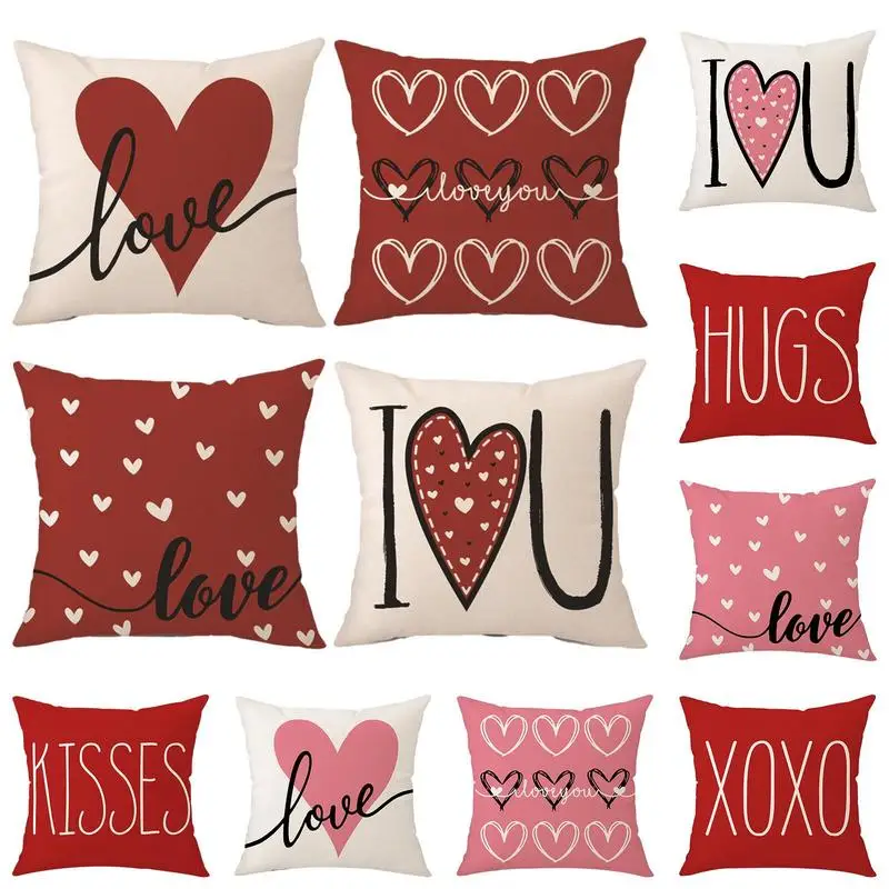 4pcs Christmas Pillow Case Love Heart Throw Pillow Protector Cover Valentines day Decor Pillow Cover Home Decoration Pillowcase
4pcs Christmas Pillow Case Love Heart Throw Pillow Protector Cover Valentines day Decor Pillow Cover Home Decoration Pillowcase