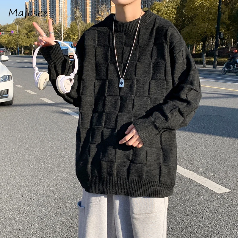 Winter Sweaters Men Chic All-match O-neck Korean Style Fashion Handsome Teenagers High Street Youthful Popular Males Knitwear
Winter Sweaters Men Chic All-match O-neck Korean Style Fashion Handsome Teenagers High Street Youthful Popular Males Knitwear