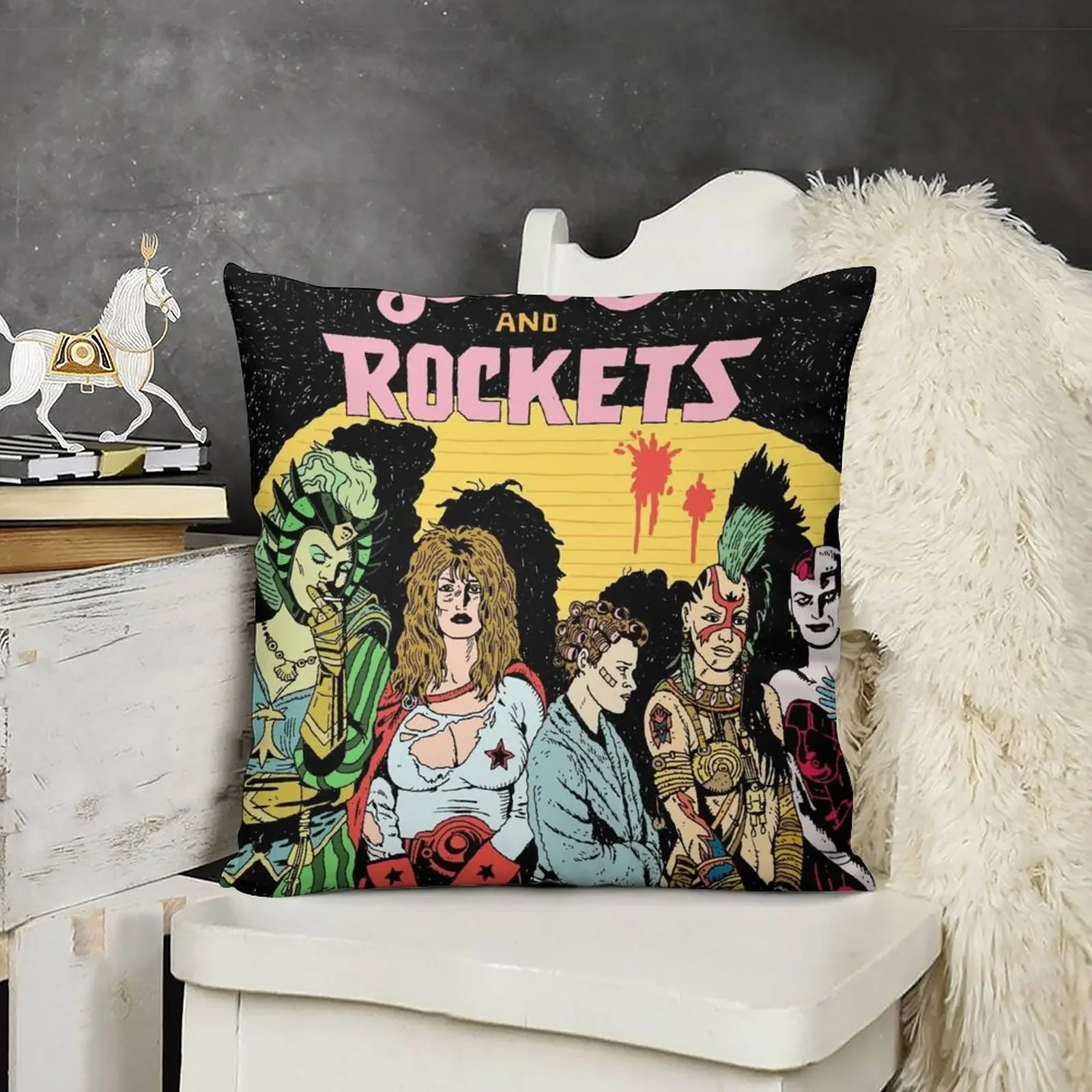 Love and Rockets hero's and villians Throw Pillow pillow cover christmas anime girl christmas pillow case
Love and Rockets hero's and villians Throw Pillow pillow cover christmas anime girl christmas pillow case