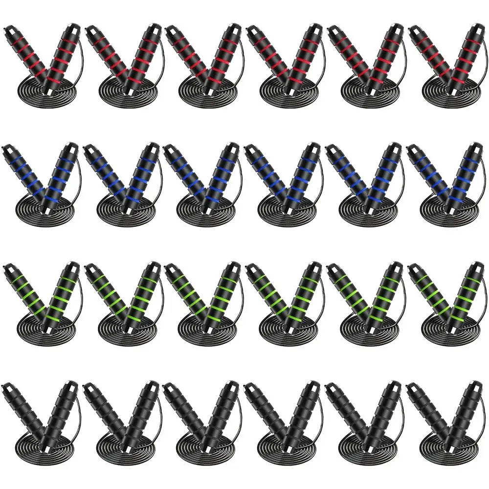 24 Pack Jump Ropes, -reJumping Ropes with oam Handles or Women Men, Adjustable Skipping Ropes or itnWorkout Slim Body
24 Pack Jump Ropes, -reJumping Ropes with oam Handles or Women Men, Adjustable Skipping Ropes or itnWorkout Slim Body
