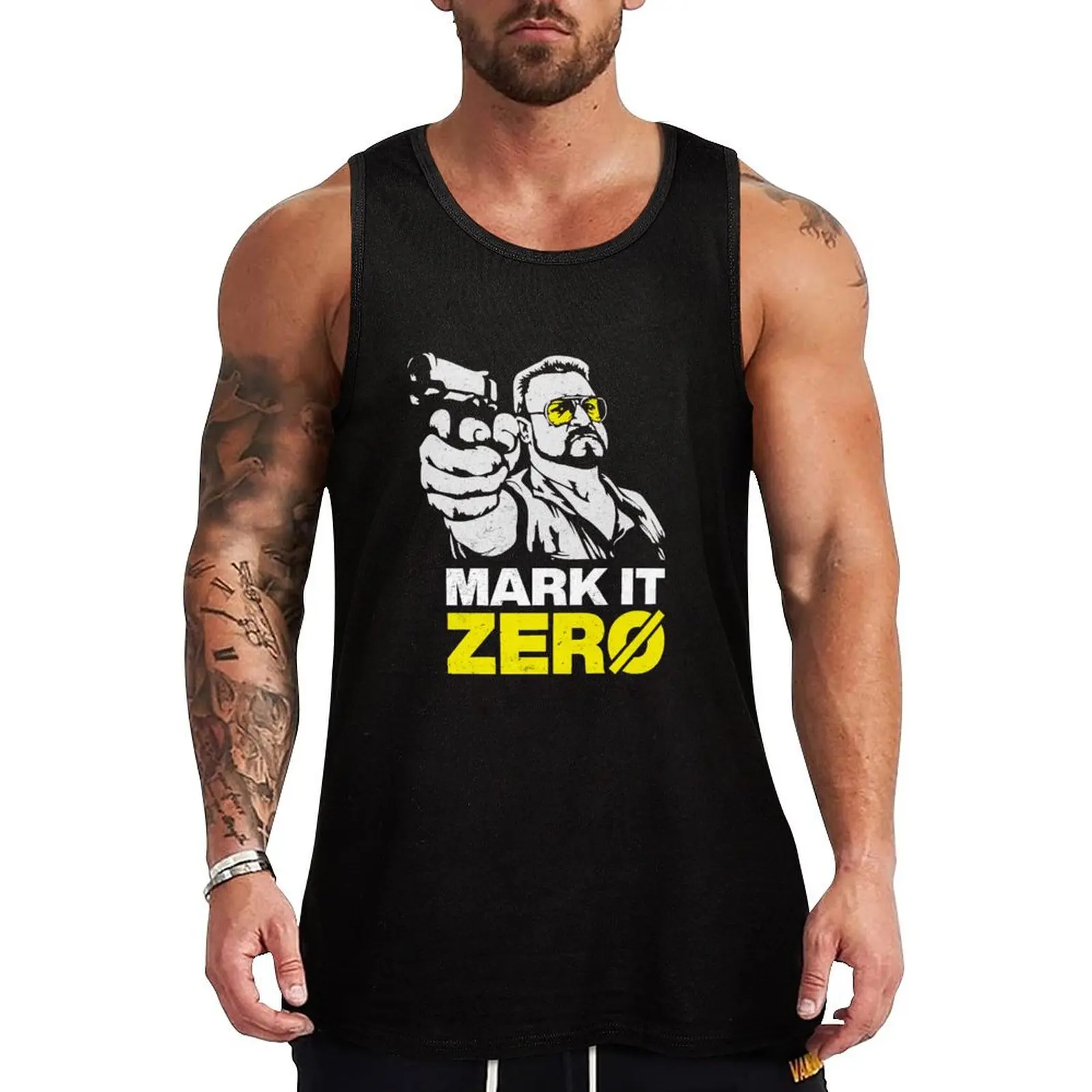 Walter - Mark it Zero Tank Top fitness clothing for men gym clothes men Men's sleeveless gym shirts
Walter - Mark it Zero Tank Top fitness clothing for men gym clothes men Men's sleeveless gym shirts