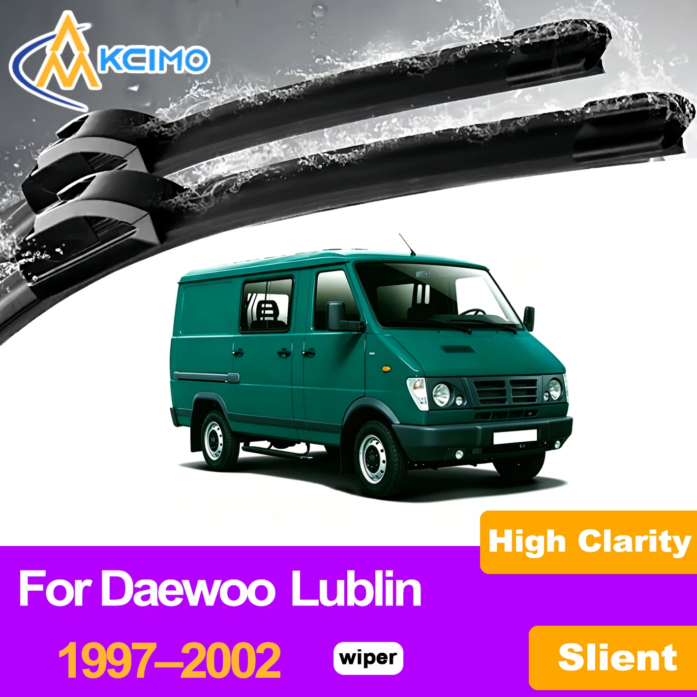 KCIMO 2PCS Front Windshield Wiper Blades For Daewoo Lublin 1997–2002, All Season Quiet Operation Car Accessories Wiper Blades
KCIMO 2PCS Front Windshield Wiper Blades For Daewoo Lublin 1997–2002, All Season Quiet Operation Car Accessories Wiper Blades