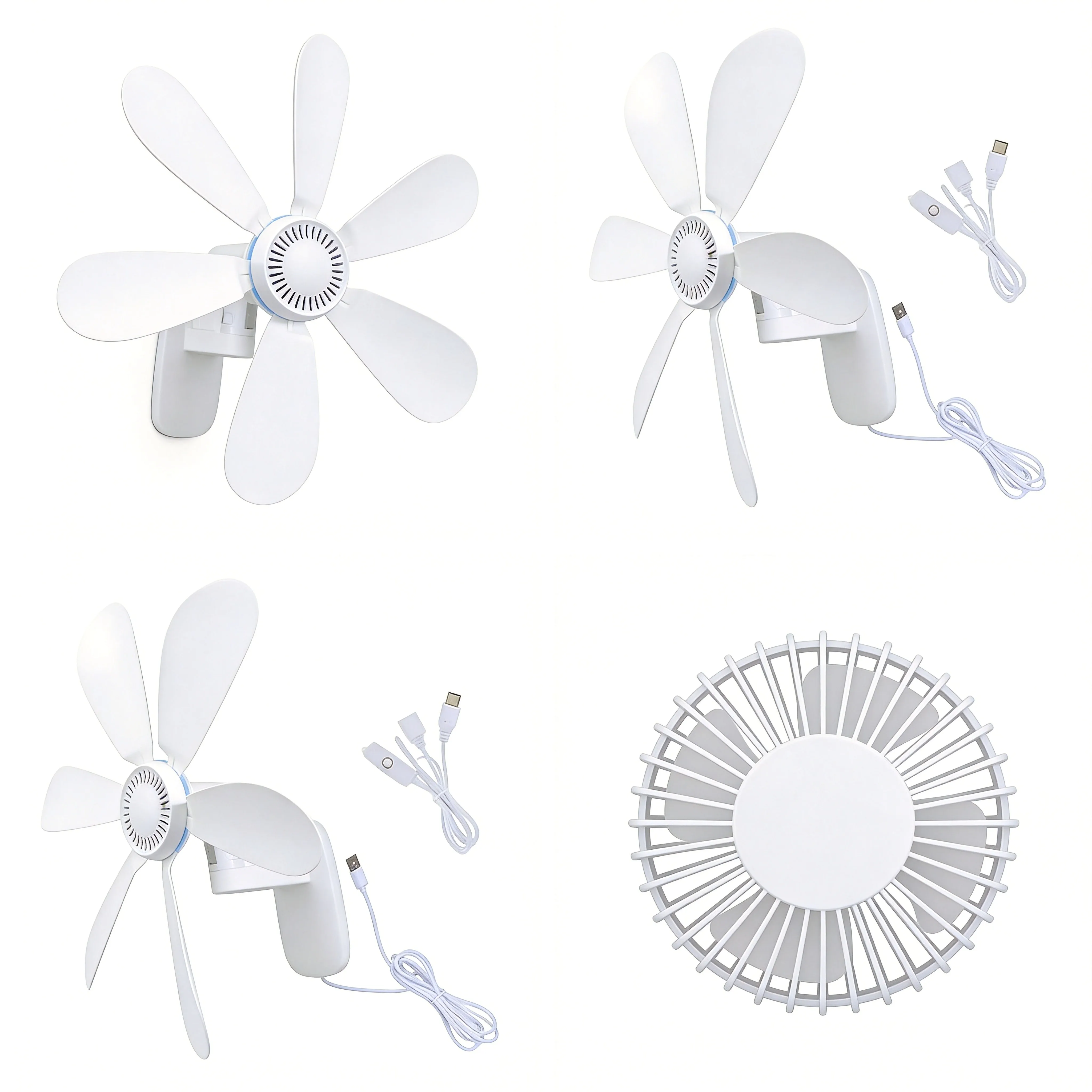 USB Ceiling Fan 16.5 Inch Wall Mounted Silent Cooling Fan 5V Low Noise Air Circulator For Camping RV Bathroom Kitchen Garage Whi
USB Ceiling Fan 16.5 Inch Wall Mounted Silent Cooling Fan 5V Low Noise Air Circulator For Camping RV Bathroom Kitchen Garage Whi
