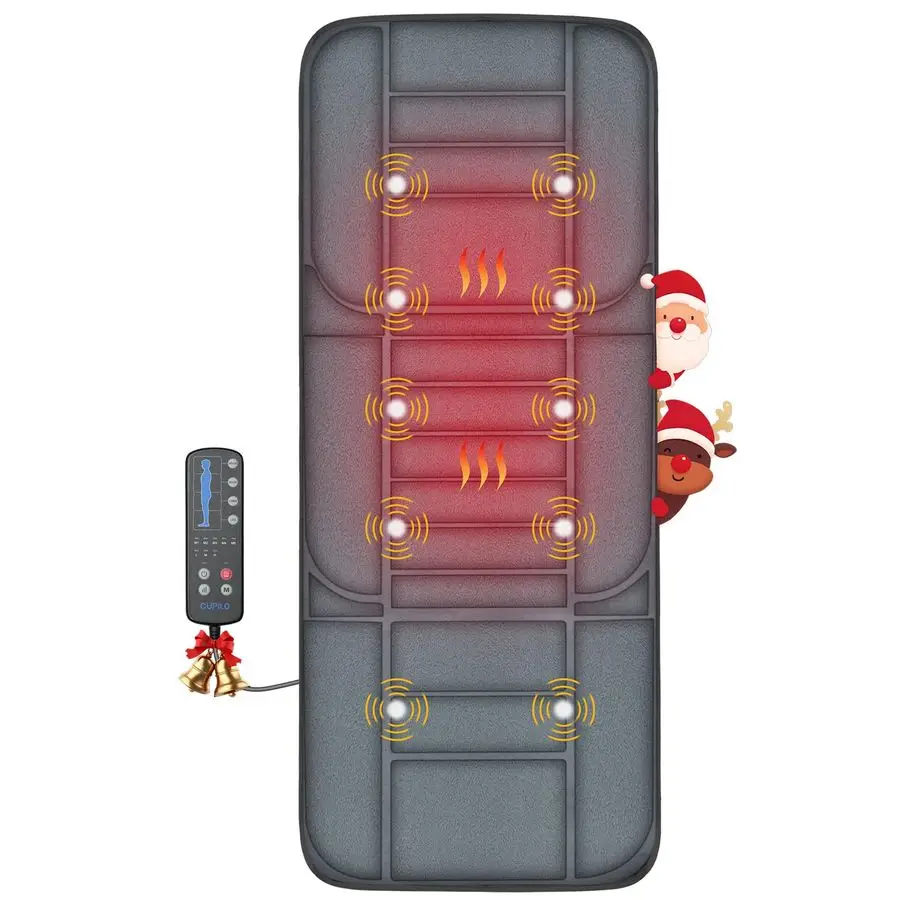 Pad, Back Massager with Heat and 10 Vibrating Motors for Pain Relief, Body Massage for Back, Lumbar,Leg, Gifts for Men Women, Lo
Pad, Back Massager with Heat and 10 Vibrating Motors for Pain Relief, Body Massage for Back, Lumbar,Leg, Gifts for Men Women, Lo