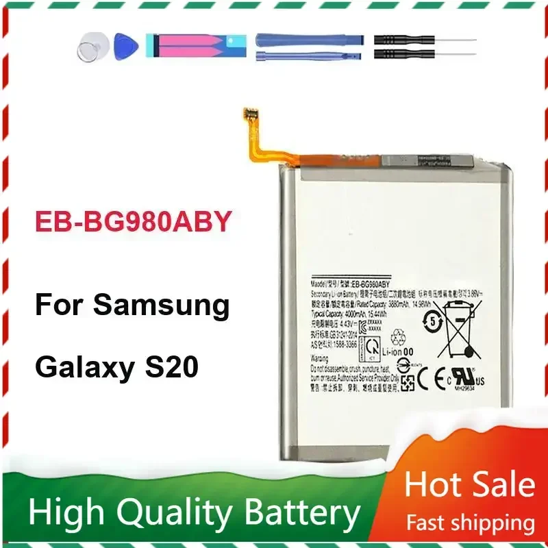 Портативная батарея EB-BG980ABY, 4000 мАч, для мобильных телефонов Samsung Galaxy S20, гарантия + трек NO
Портативная батарея EB-BG980ABY, 4000 мАч, для мобильных телефонов Samsung Galaxy S20, гарантия + трек NO