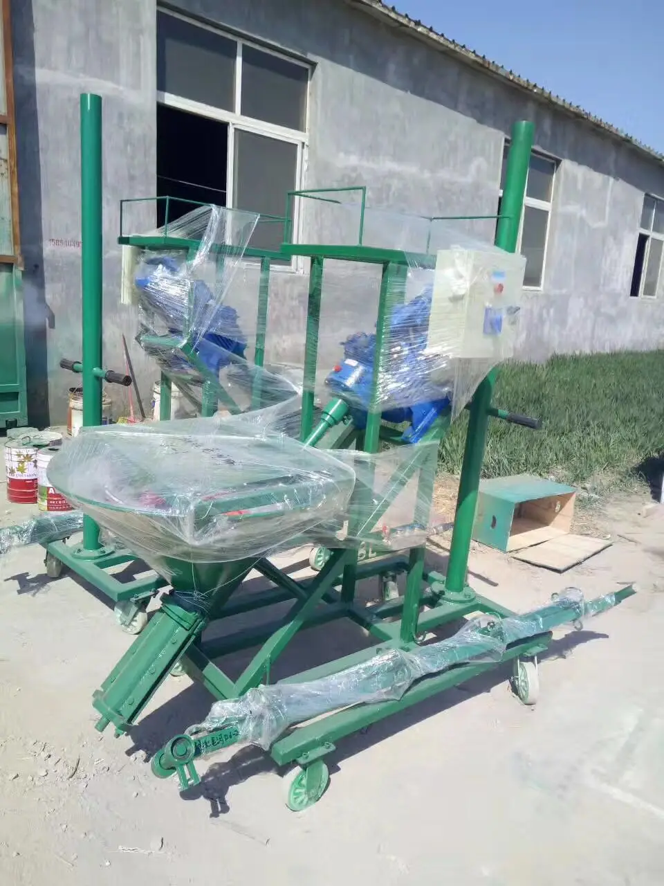 Customized GRC Spray Machine | Glassfiber Reinforced Concrete Sprayer | Cement Mortar Pumping Equipment
Customized GRC Spray Machine | Glassfiber Reinforced Concrete Sprayer | Cement Mortar Pumping Equipment