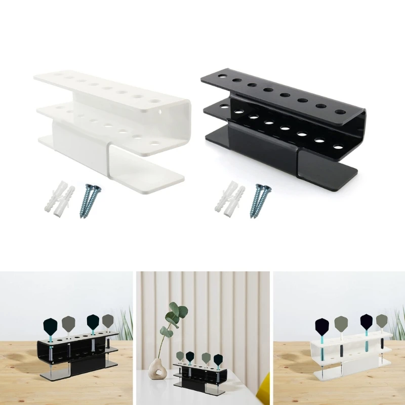 8-Holes Darts Wall Display Rack Acrylic Dart Holder Storage Rack Wall Mount Indoor Dart Holder Stand Easy to Install
8-Holes Darts Wall Display Rack Acrylic Dart Holder Storage Rack Wall Mount Indoor Dart Holder Stand Easy to Install