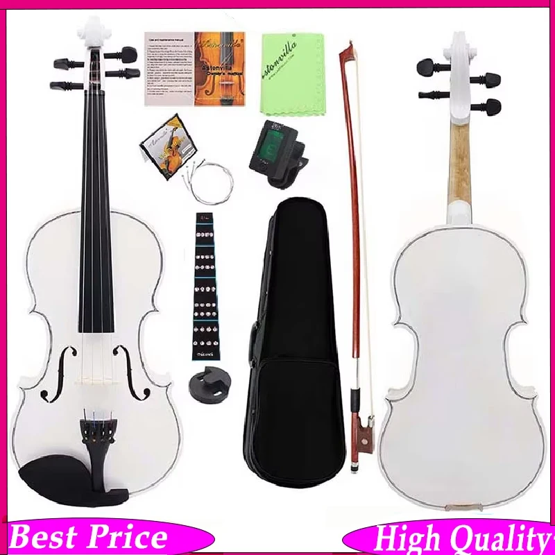 Purple 4/4 Violin Novice Kids Beginners - Popularize Model Maple Panel Solid Stringed Instrument with Parts Ideal Birthday Gift
Purple 4/4 Violin Novice Kids Beginners - Popularize Model Maple Panel Solid Stringed Instrument with Parts Ideal Birthday Gift
