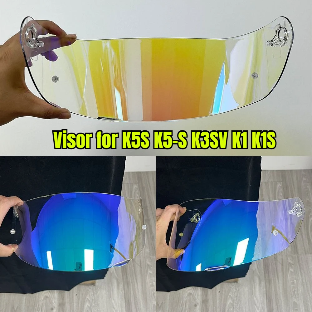 K5 Visor for K5S K5-S K3SV K1 K1S Visera Casco Moto Visor K3SV helmet visors UV Protection Lens Full Face Helmet Visor
K5 Visor for K5S K5-S K3SV K1 K1S Visera Casco Moto Visor K3SV helmet visors UV Protection Lens Full Face Helmet Visor
