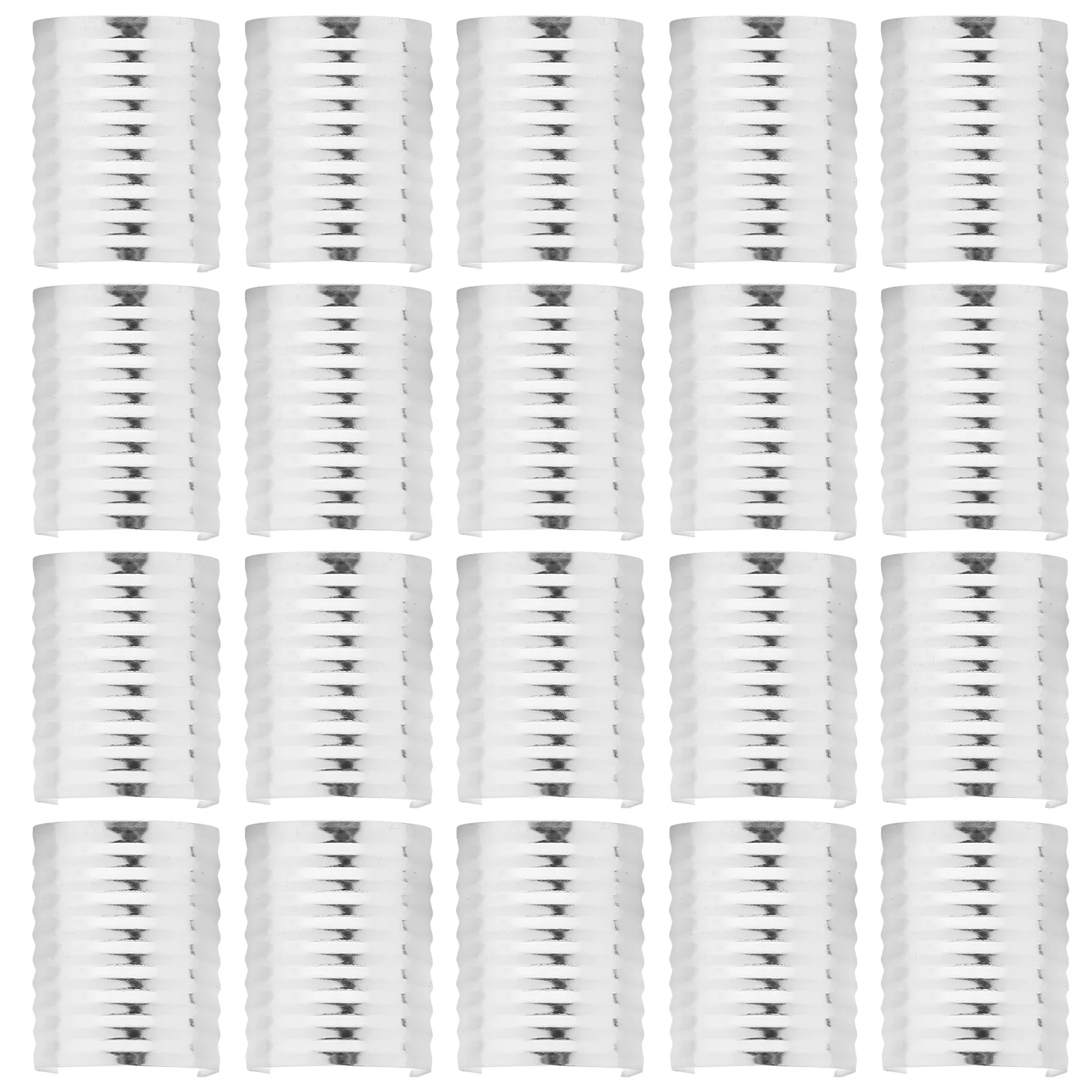 100pcs Tassel Rope Clip Buckle Silver Opening Crimps for Jewelry Making Cord Accessories Cylindrical Fastener Metal
100pcs Tassel Rope Clip Buckle Silver Opening Crimps for Jewelry Making Cord Accessories Cylindrical Fastener Metal
