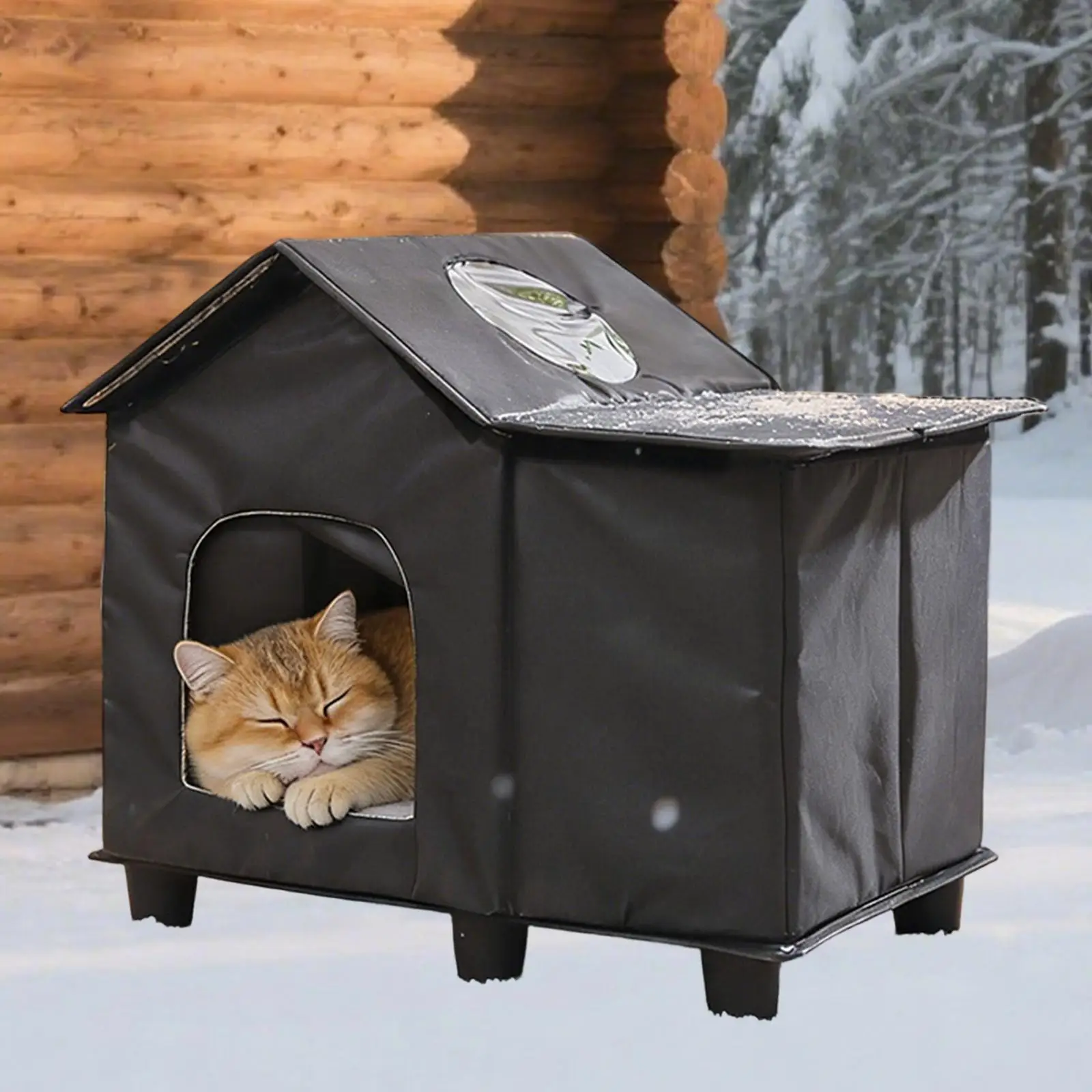 Складной домик для кошек, уличный, из ткани Оксфорд, водонепроницаемый, для котят и щенков, для сада
Складной домик для кошек, уличный, из ткани Оксфорд, водонепроницаемый, для котят и щенков, для сада