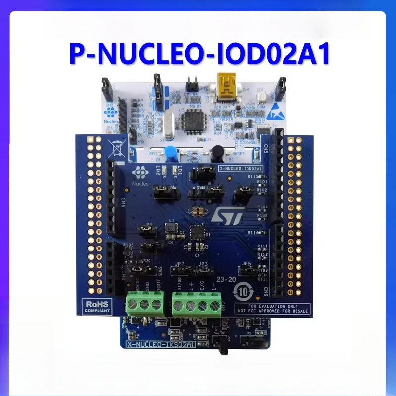 P-NUCLEO-IOD02A1 Module - L6364Q Transceiver + STM32L452RE MCU for IO-Link Communication & Embedded Sensing