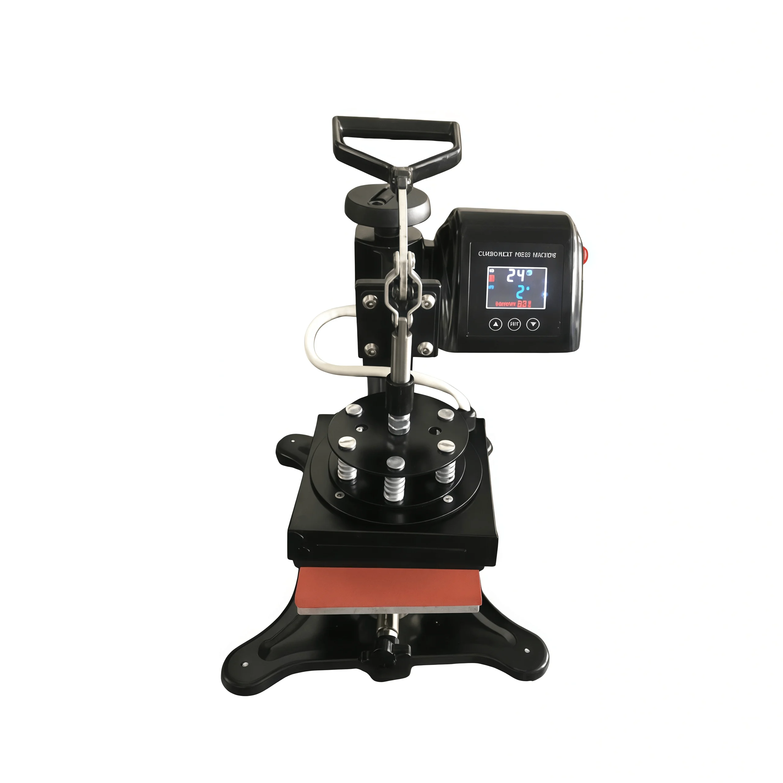 10*10cm Small Manual Heat Press Machine for T-Shirt Logo Label Heat Transfer Printing Equipment
10*10cm Small Manual Heat Press Machine for T-Shirt Logo Label Heat Transfer Printing Equipment