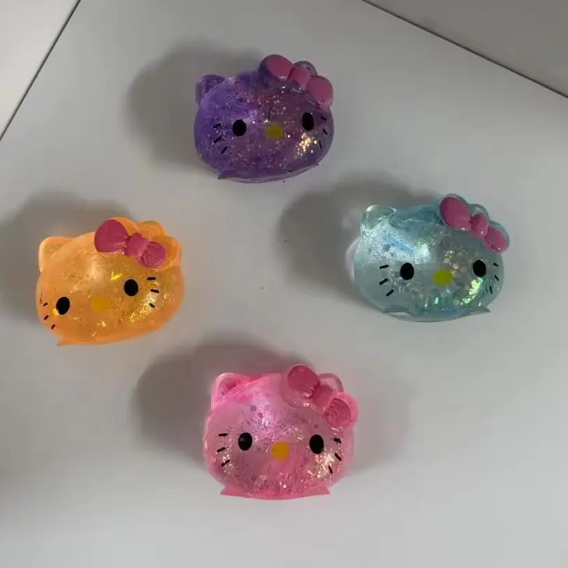 4pcs Sanrio Hello Kitty Squises Mini Cat Sparkling Soft Squeeze Toy Surprise Gift Kawaii Desktop Decoration Anime Fan Gift
4pcs Sanrio Hello Kitty Squises Mini Cat Sparkling Soft Squeeze Toy Surprise Gift Kawaii Desktop Decoration Anime Fan Gift