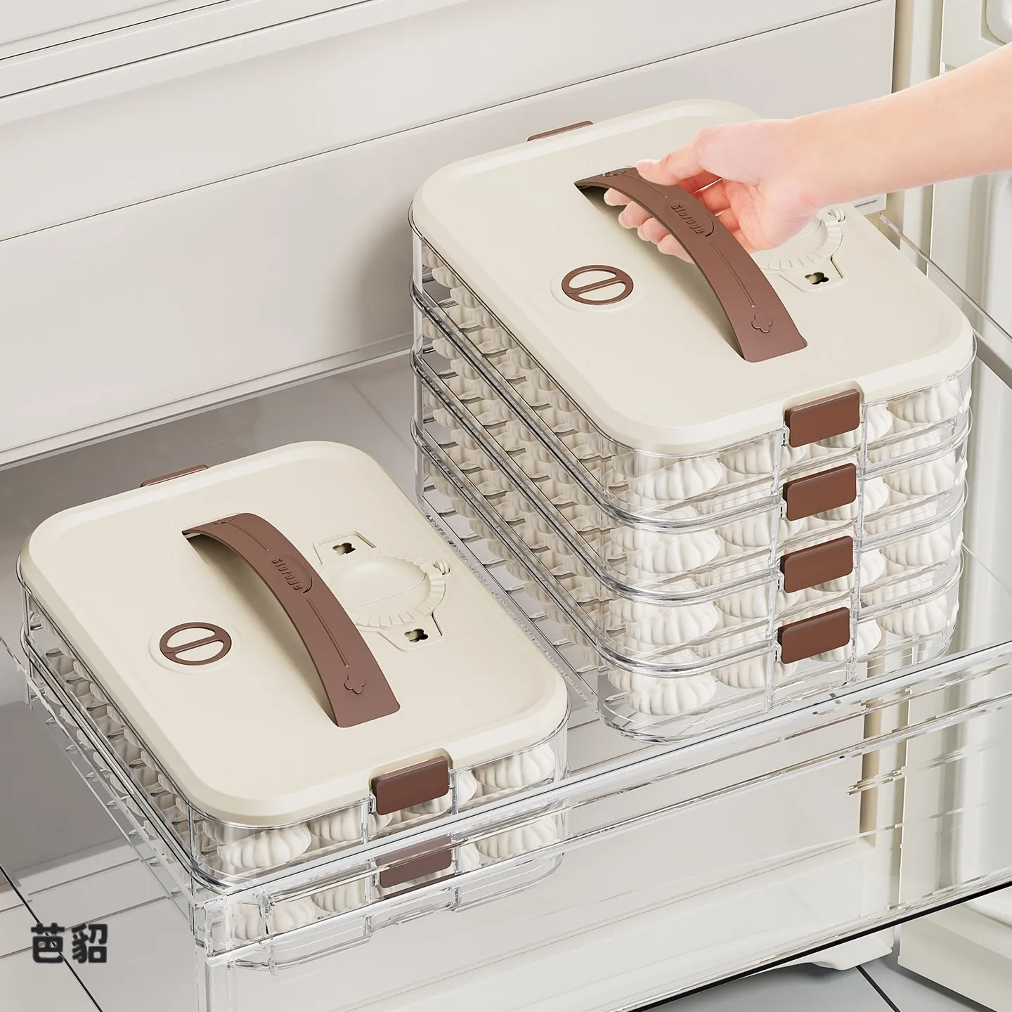 Food Grade Dumpling Storage Box Fridge Freshness Preservation Freezer Tray Dumplings Placement Tray Nordic Style Plastic Orga...
Food Grade Dumpling Storage Box Fridge Freshness Preservation Freezer Tray Dumplings Placement Tray Nordic Style Plastic Orga...
